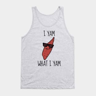 I Yam What I Yam Funny Sweet Potato Tank Top